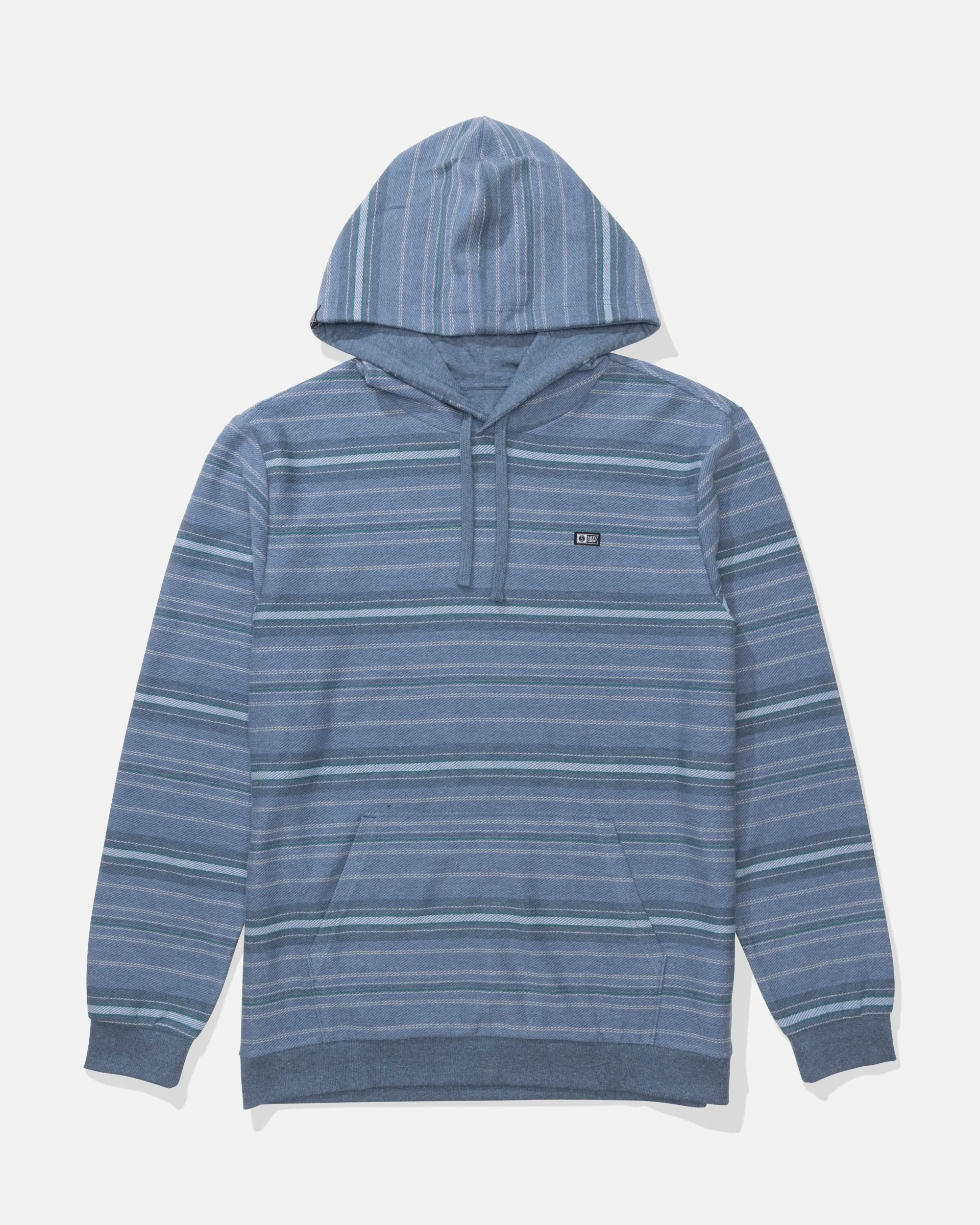 Crewser Fleece Hood - Mid Blue sold by Salty Crew