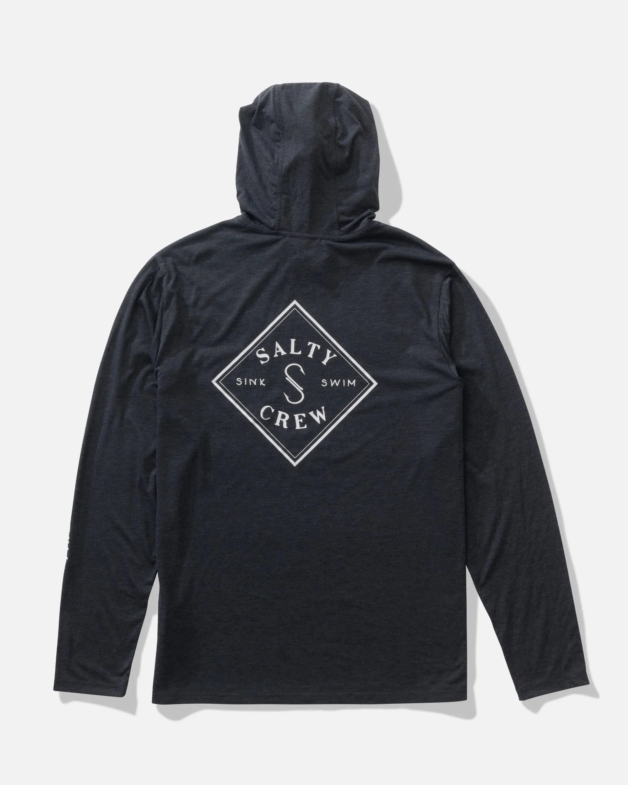 Tippet Pocket UV Hoodie - Black Heather sold by Salty Crew product image thumbnail 2