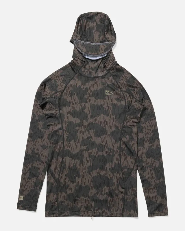 Apex Hood Surf Rashguard - Recon Camo made by Salty Crew