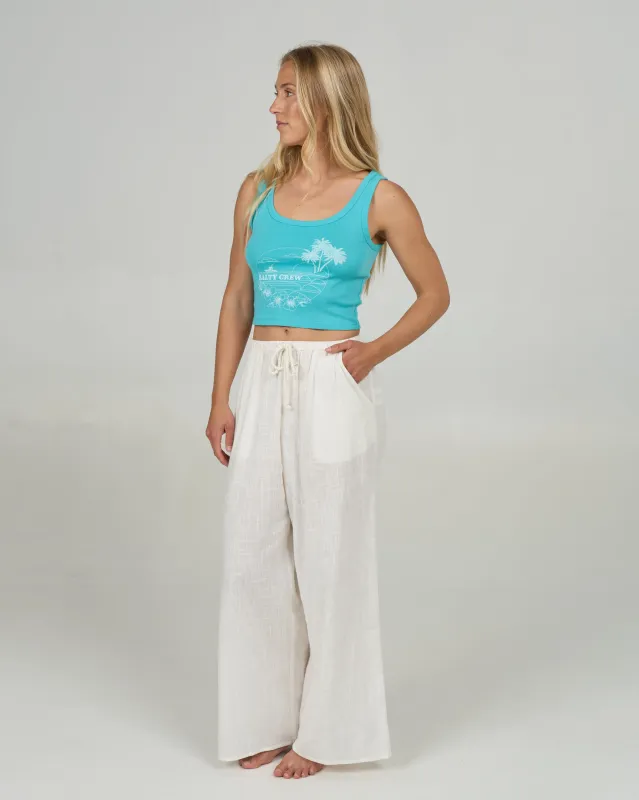 Cabana Pant - Off White made by Salty Crew