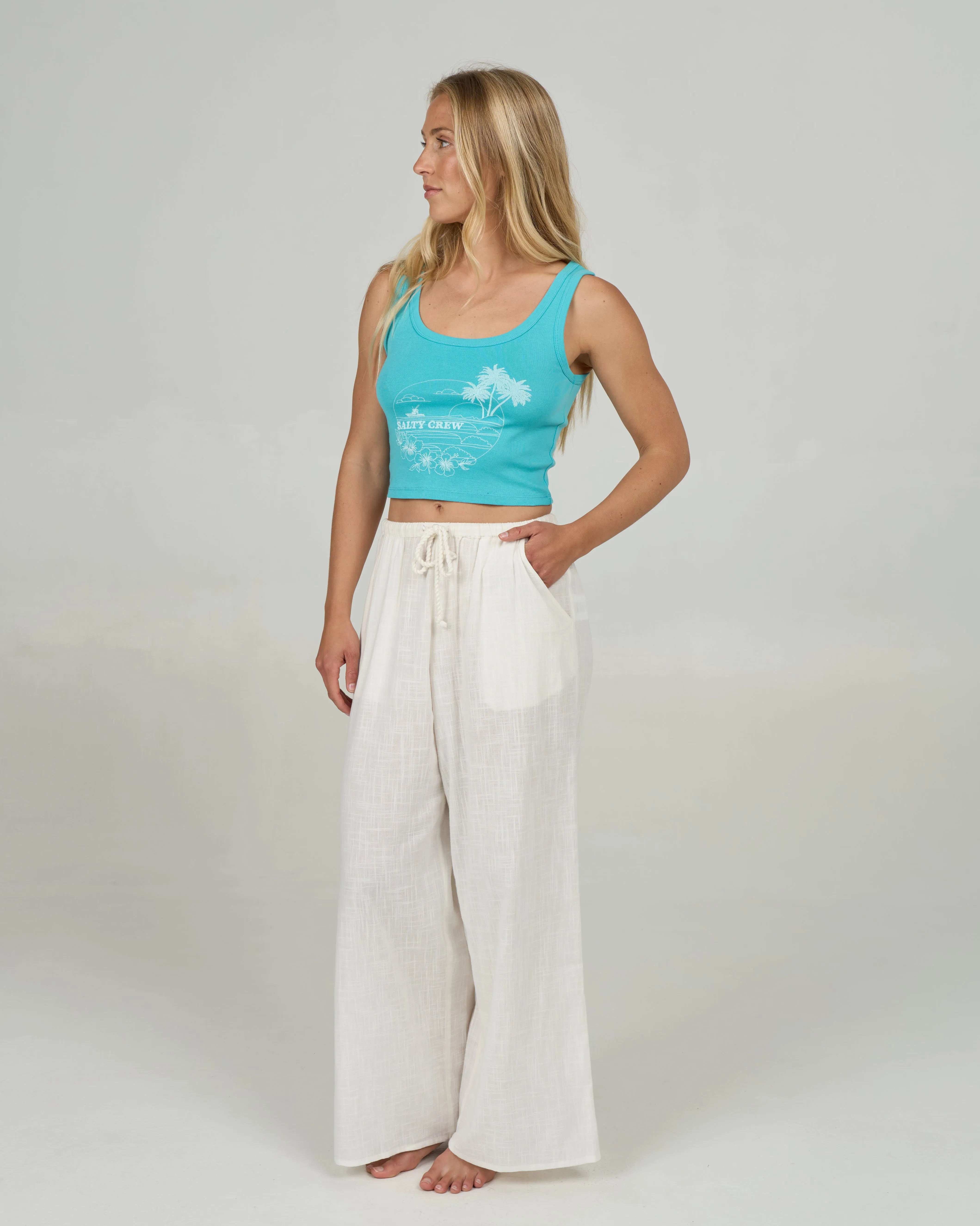 Cabana Pant - Off White sold by Salty Crew