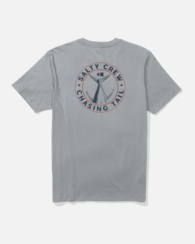 Tailgate Crew Tee - Quarry made by Salty Crew