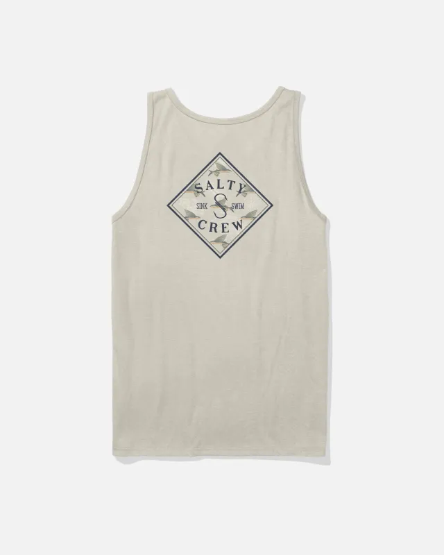 Tippet Fill Tank - Heather Bone made by Salty Crew