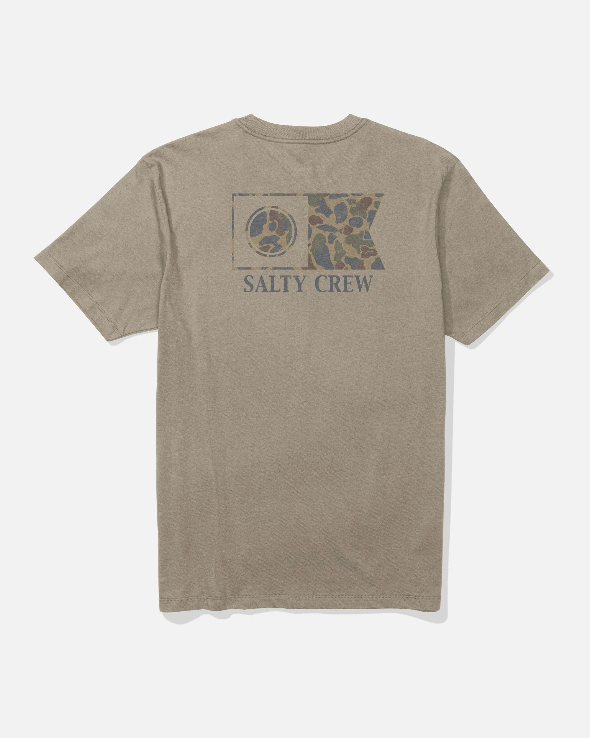 Flagship Crew Tee - Camo Twig sold by Salty Crew