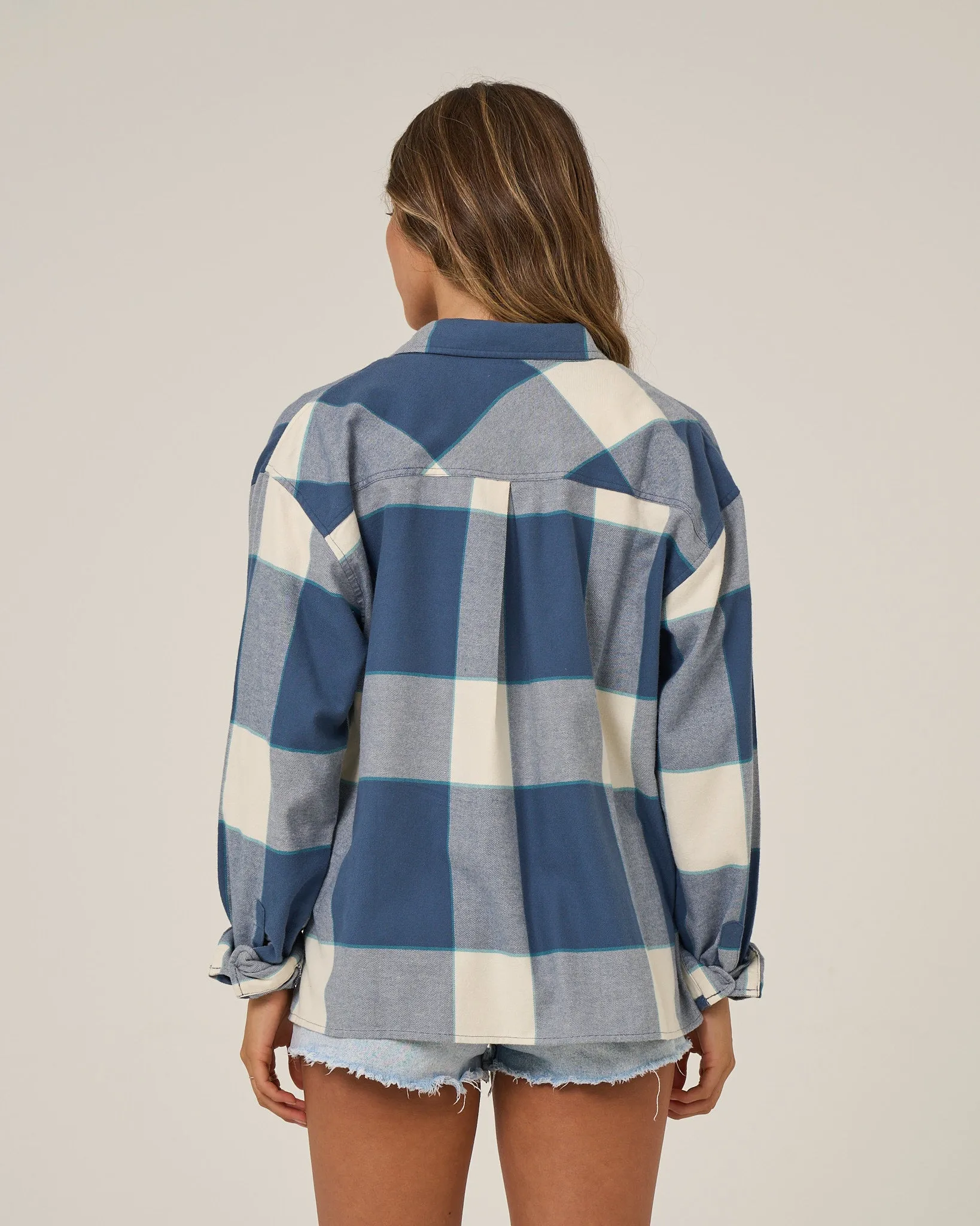 Nomad Flannel - Vintage Indigo sold by Salty Crew product image thumbnail 3