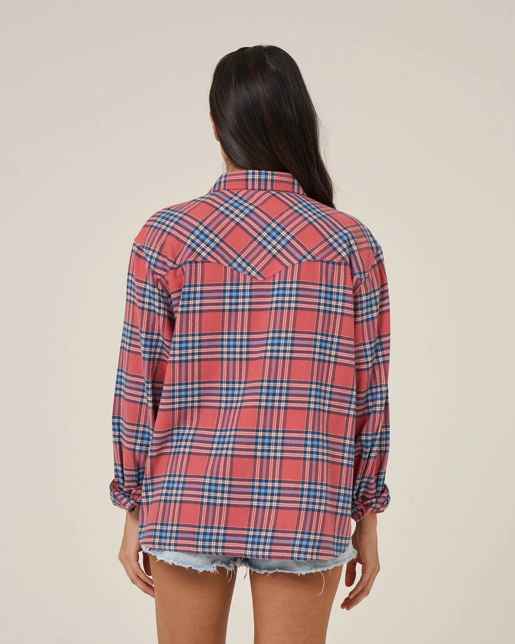 Out West Flannel - Rose sold by Salty Crew product image thumbnail 3