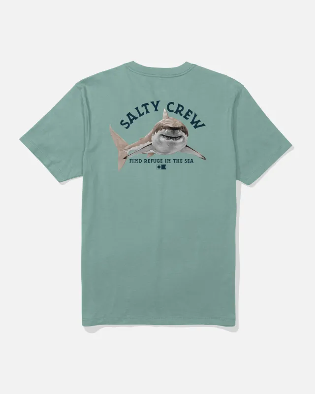 Lurking Crew Tee - Mackerel made by Salty Crew
