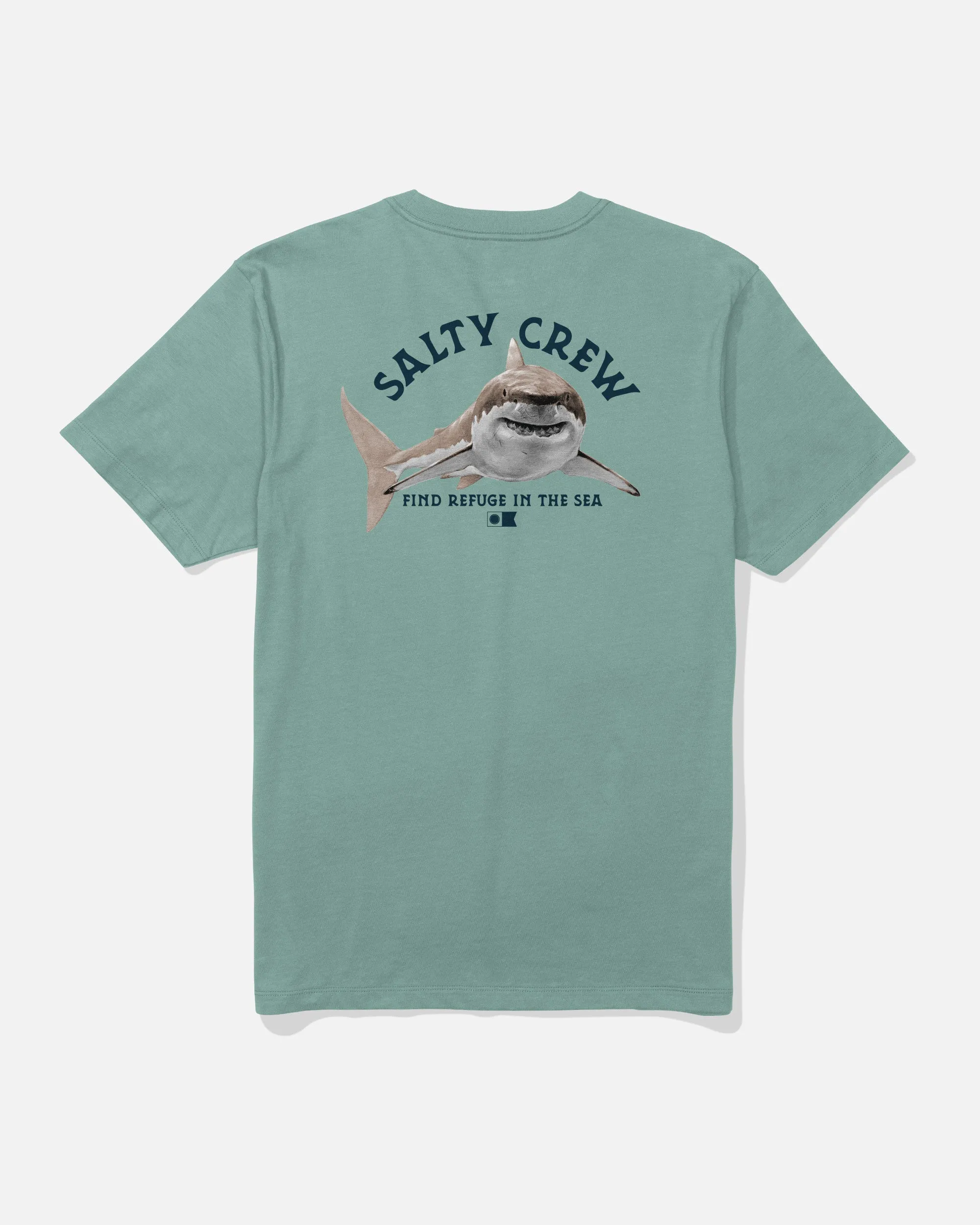 Lurking Crew Tee - Mackerel sold by Salty Crew