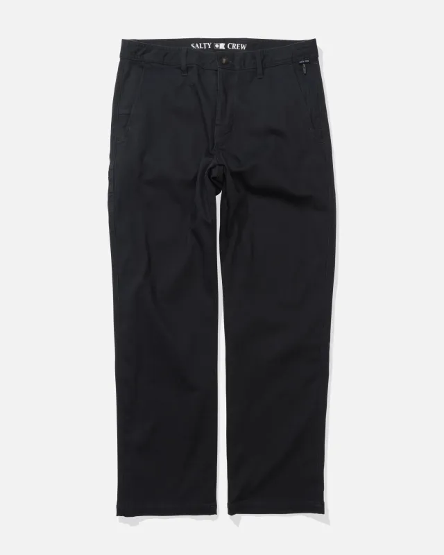 Portway Pant - Pirate Black made by Salty Crew