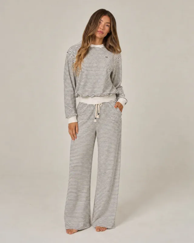Leeward Pant - Light Heather made by Salty Crew