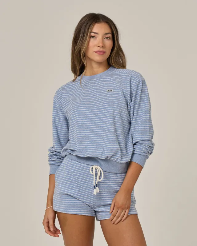 Leeward Crew - Blue Heather made by Salty Crew