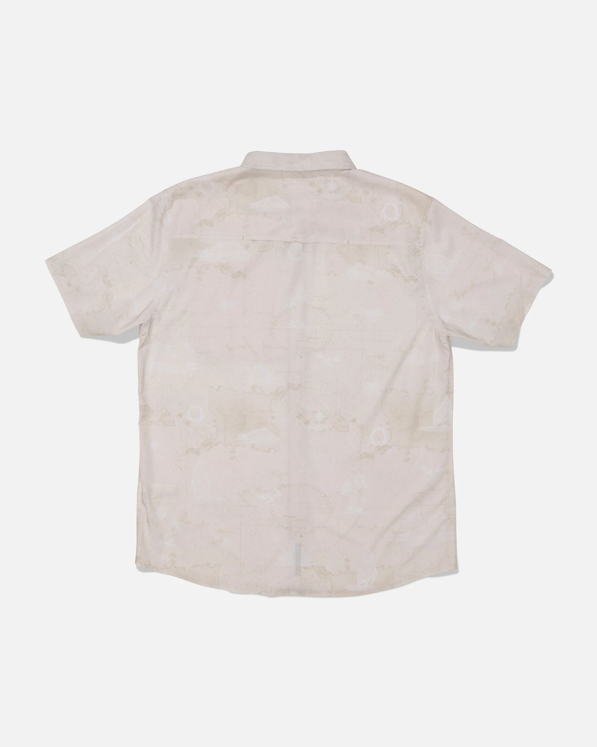 Flagship UV Button Up - Off White sold by Salty Crew product image thumbnail 2