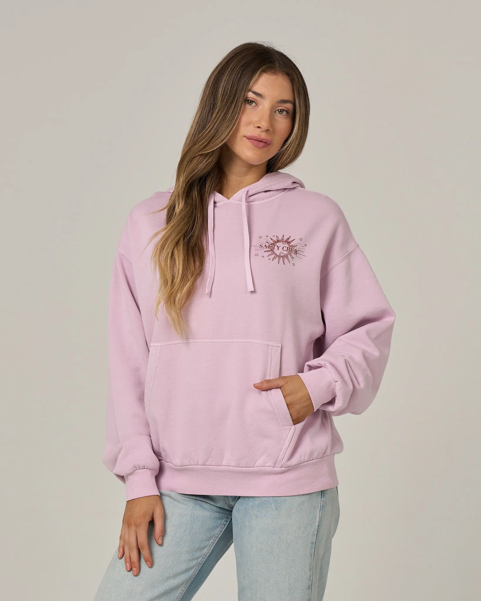 Celestial Sun Hoodie - Pale Orchid sold by Salty Crew product image thumbnail 2