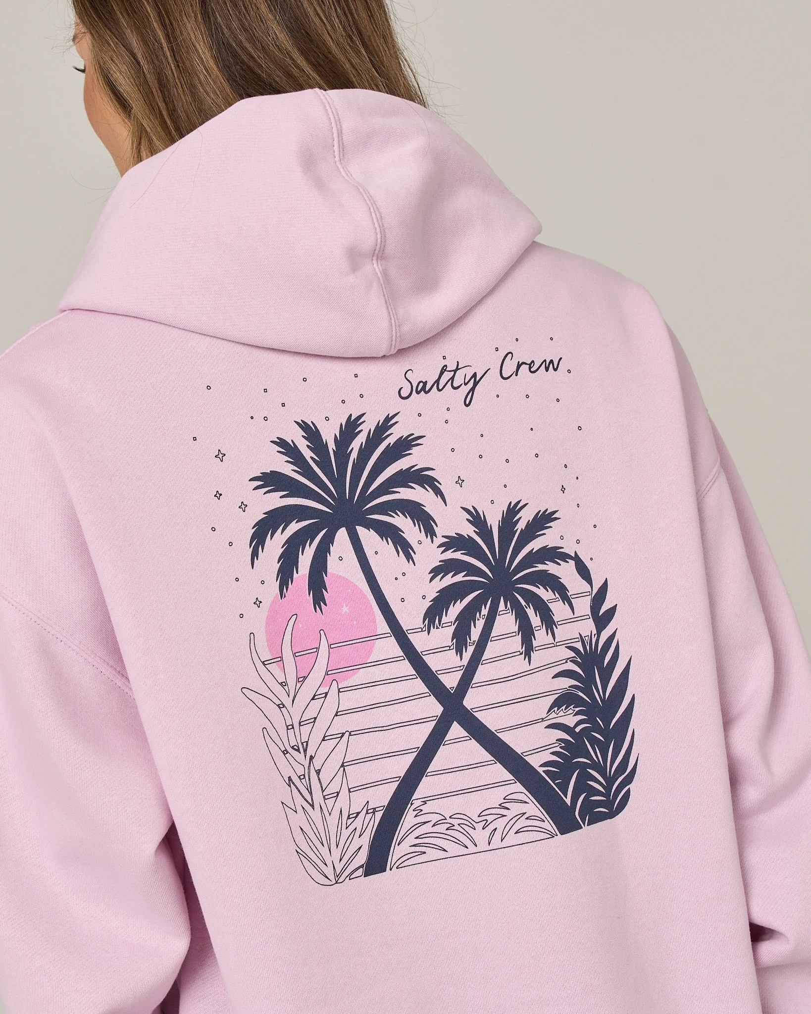 Moon Wake Hoodie - Pale Orchid sold by Salty Crew product image thumbnail 3