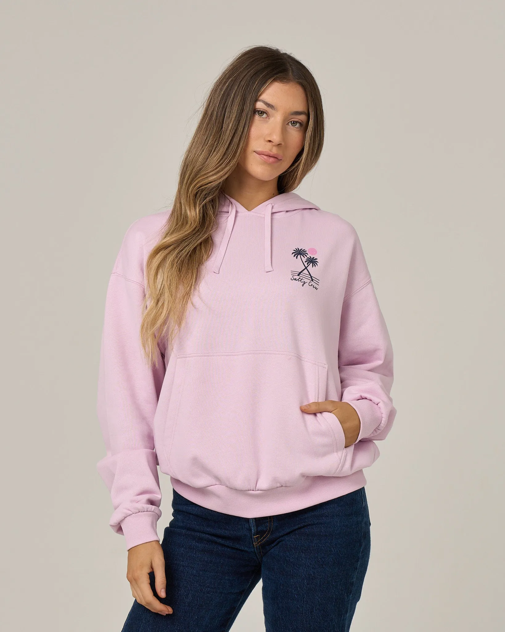 Moon Wake Hoodie - Pale Orchid sold by Salty Crew product image thumbnail 2