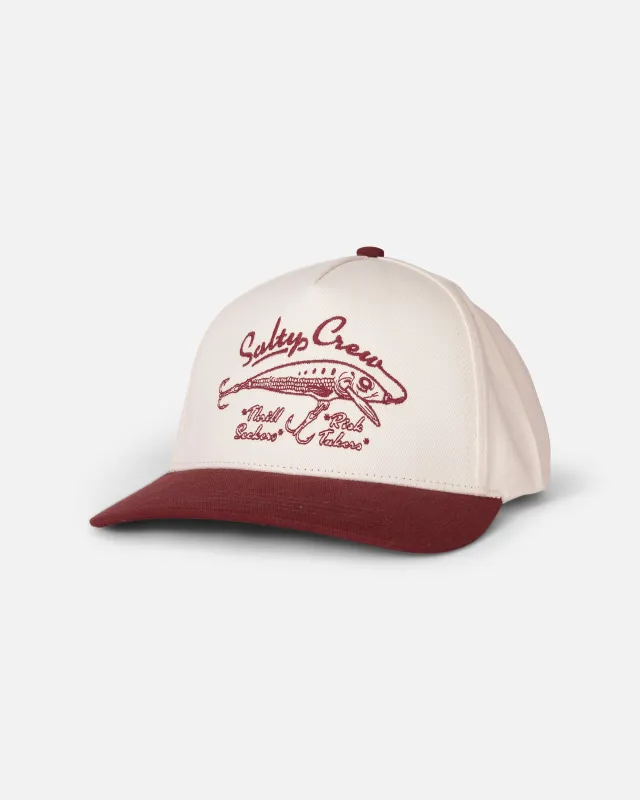 Lured Trucker - Maroon made by Salty Crew