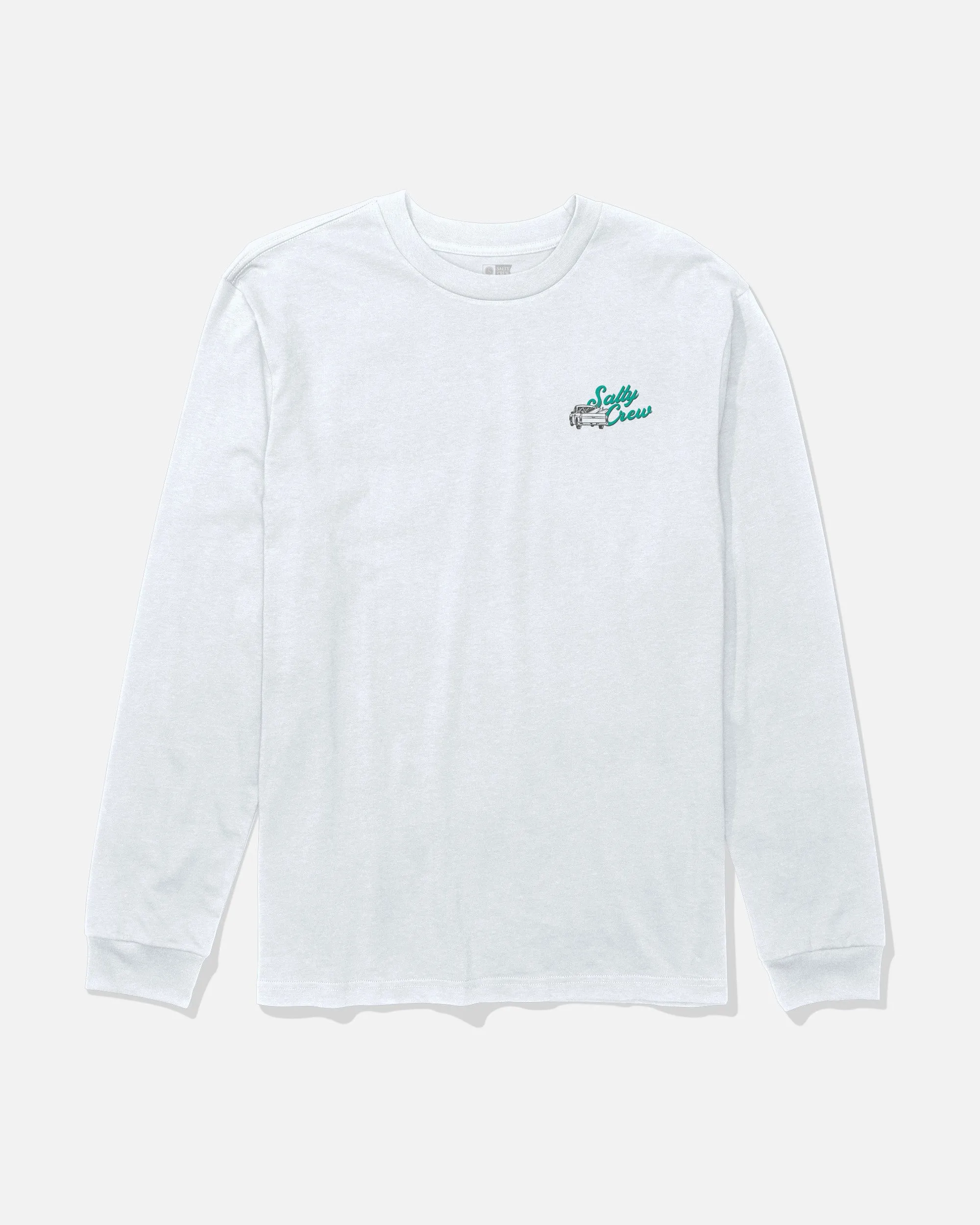 Truck Bed Long Sleeve Tee - White sold by Salty Crew product image thumbnail 2