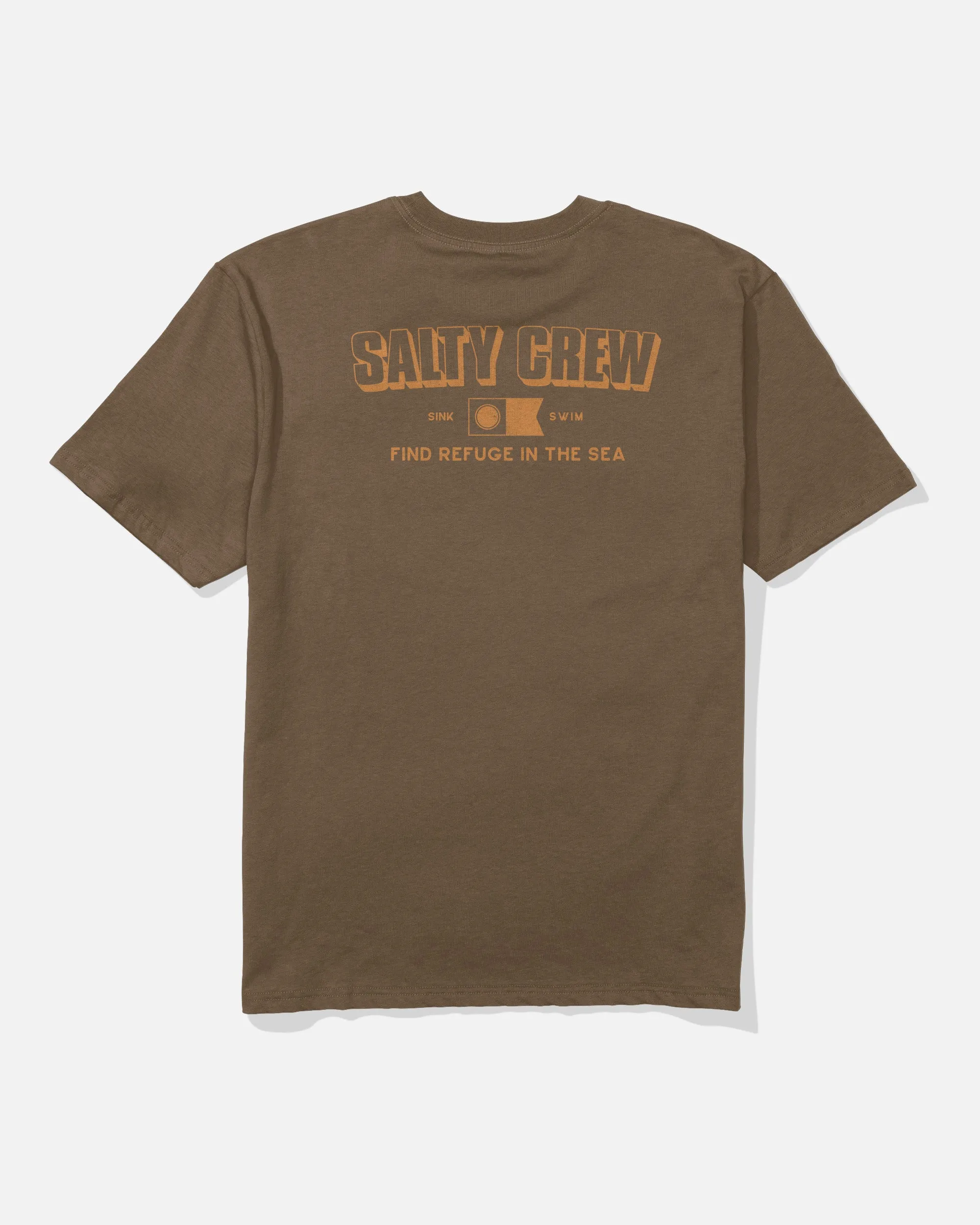 Simple Original Tee - Sepia sold by Salty Crew