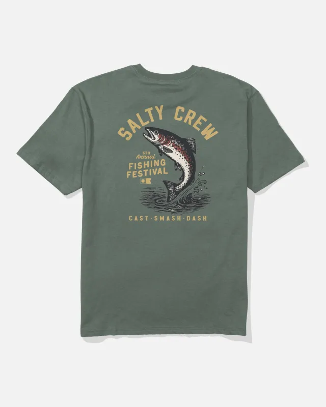 Trout Original Tee - Laurel Wreath made by Salty Crew