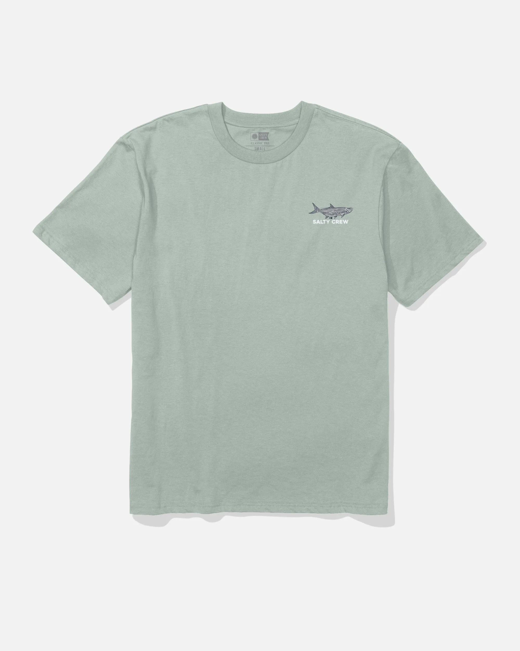 Tarpon Original Tee - Aqua Grey sold by Salty Crew product image thumbnail 2