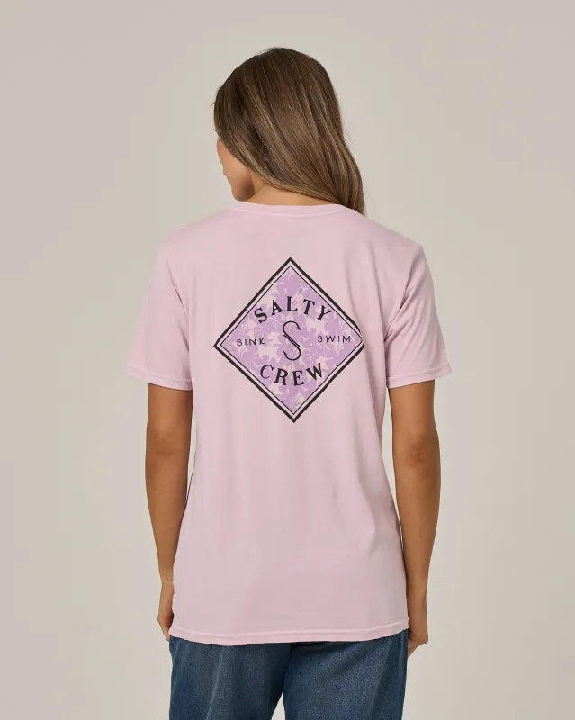 Tippet Fill Boyfriend Tee - Pale Orchid made by Salty Crew