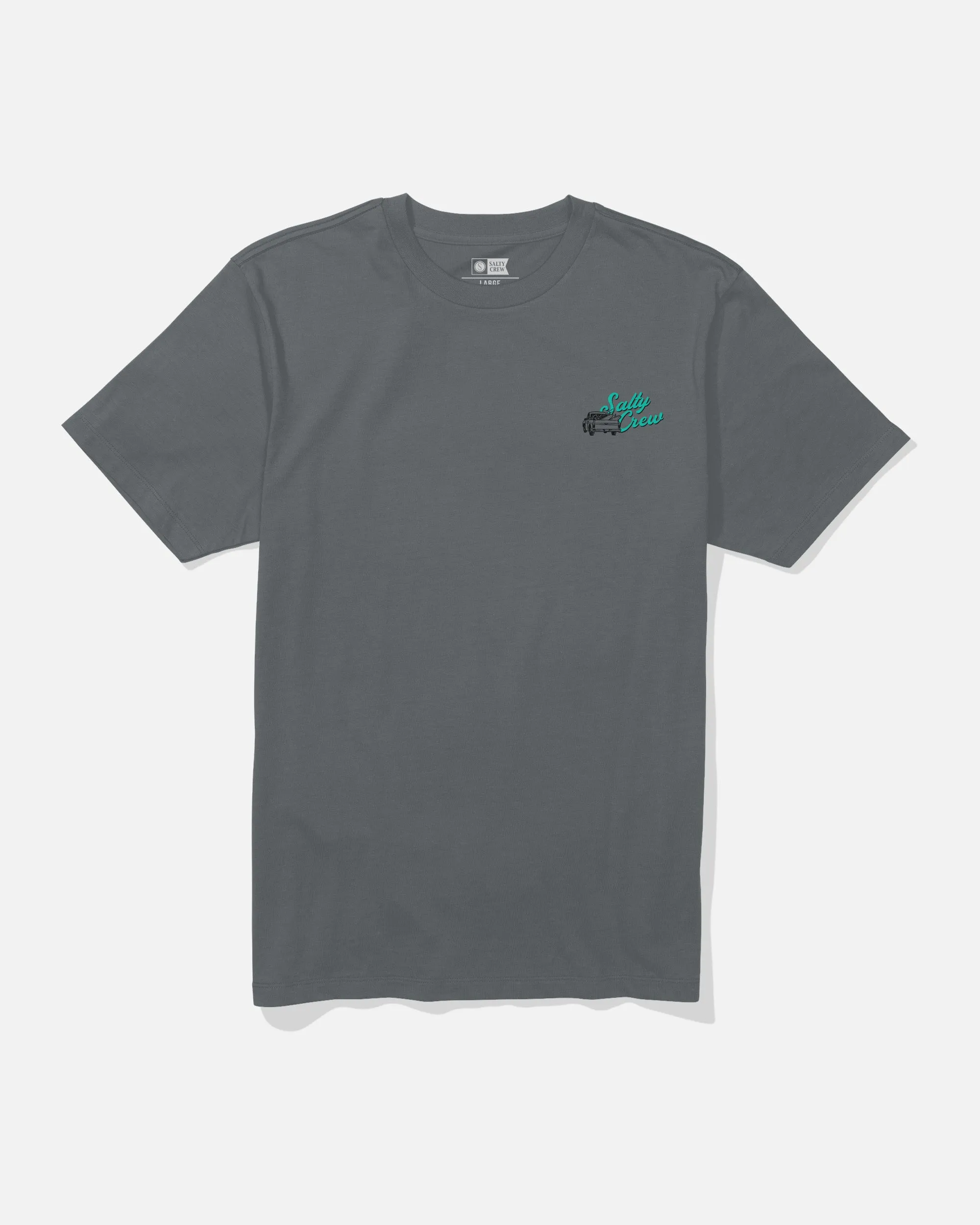 Truck Bed Crew Tee - Charcoal sold by Salty Crew product image thumbnail 2