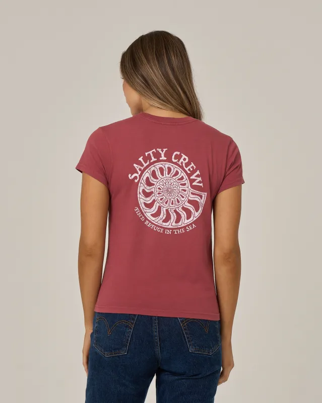 Nautilus Modern Tee - Baked Apple made by Salty Crew