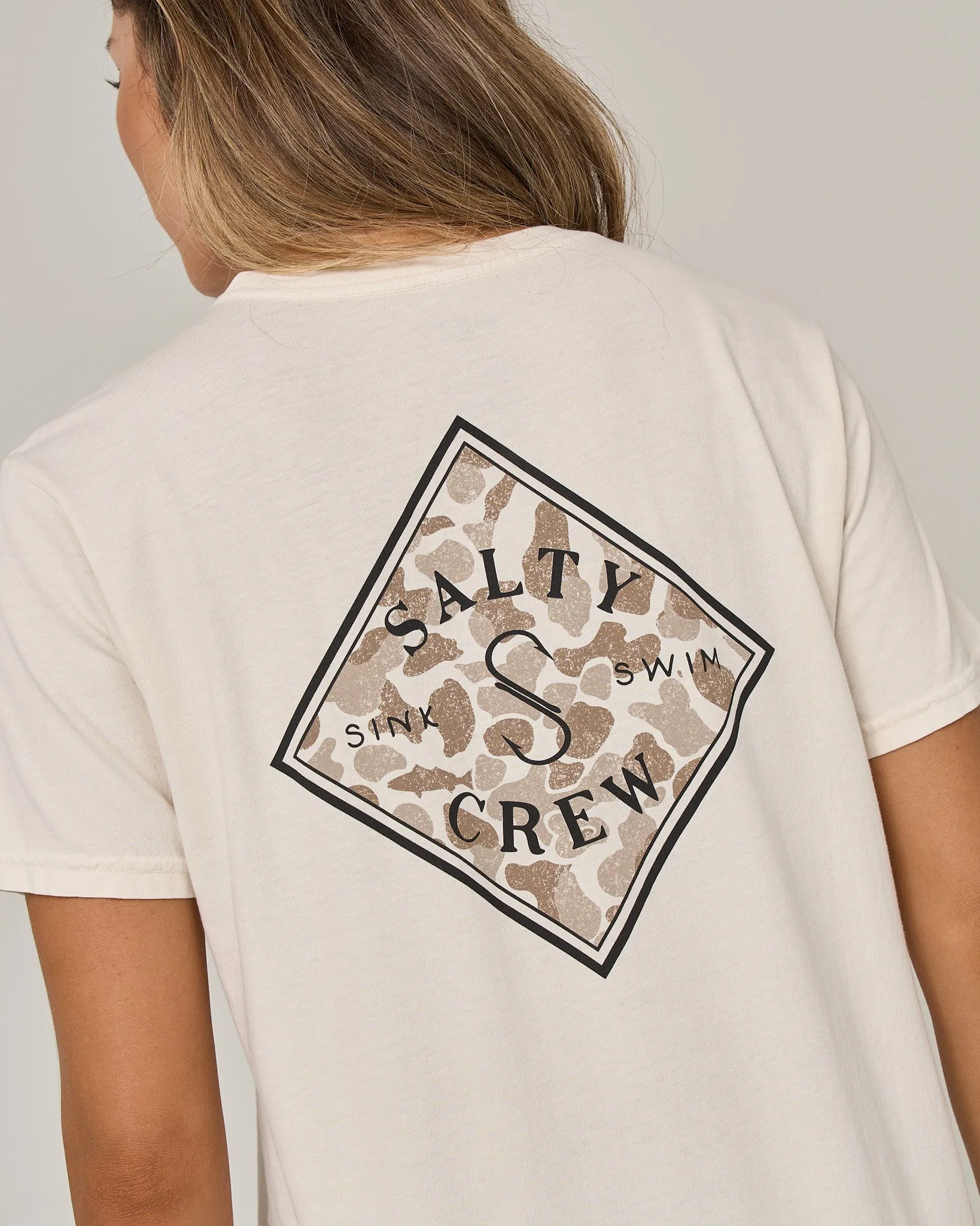 Tippet Fill Boyfriend Tee - Off White sold by Salty Crew product image thumbnail 3