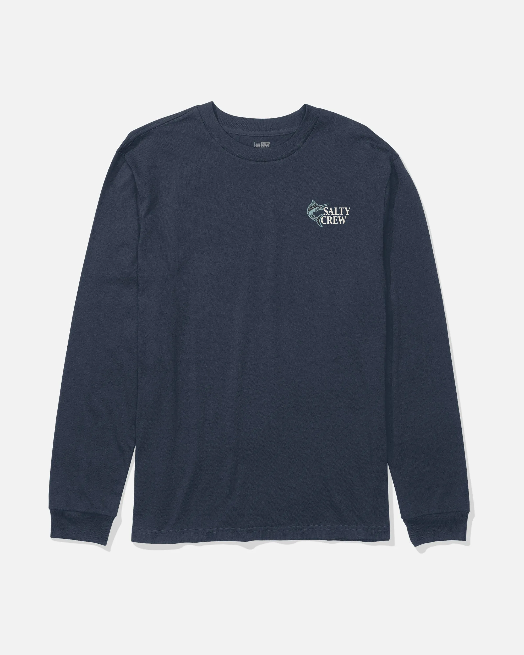 Coordinates Long Sleeve Tee - Navy sold by Salty Crew product image thumbnail 2