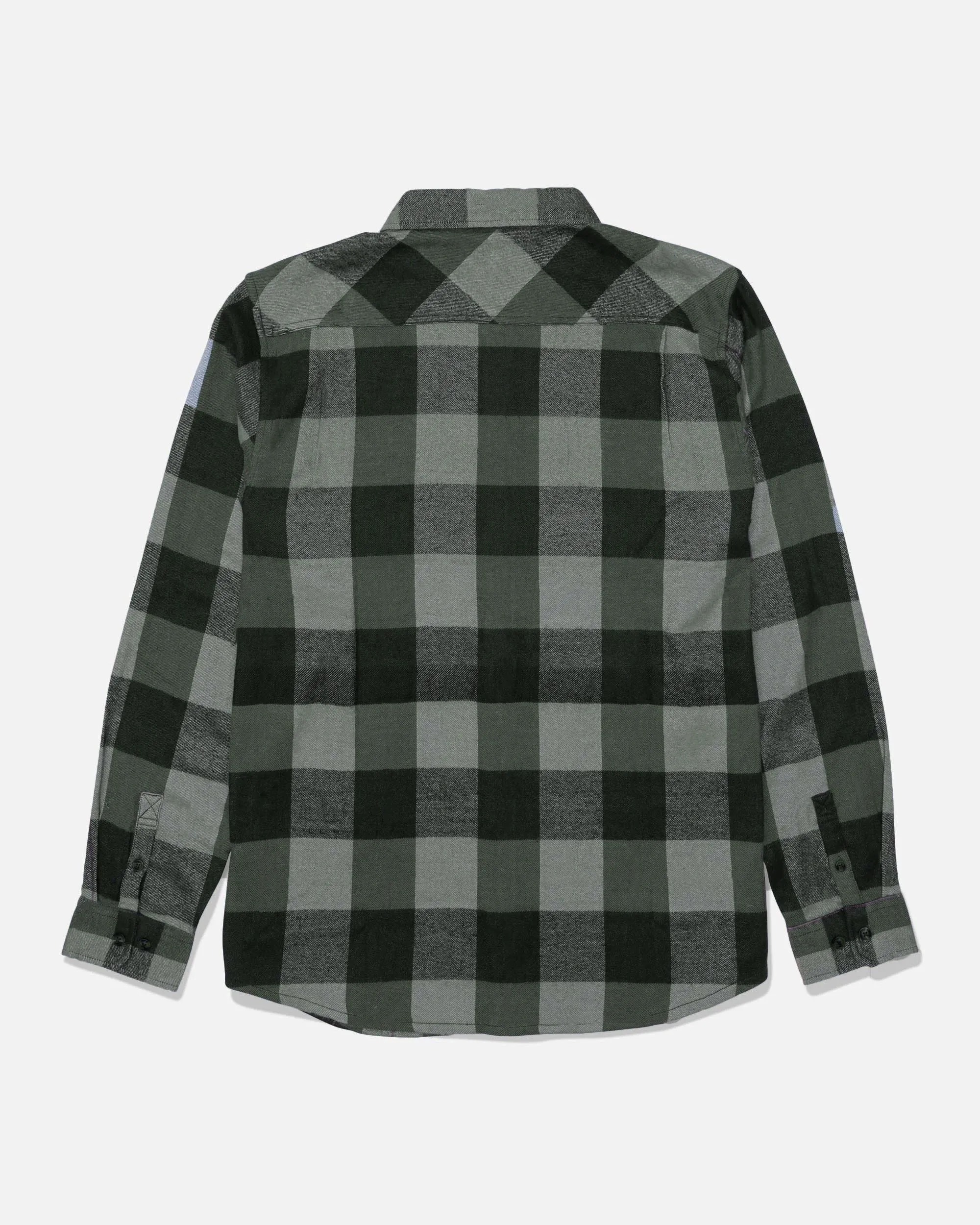 Daybreak Flannel - Green/Black sold by Salty Crew product image thumbnail 2