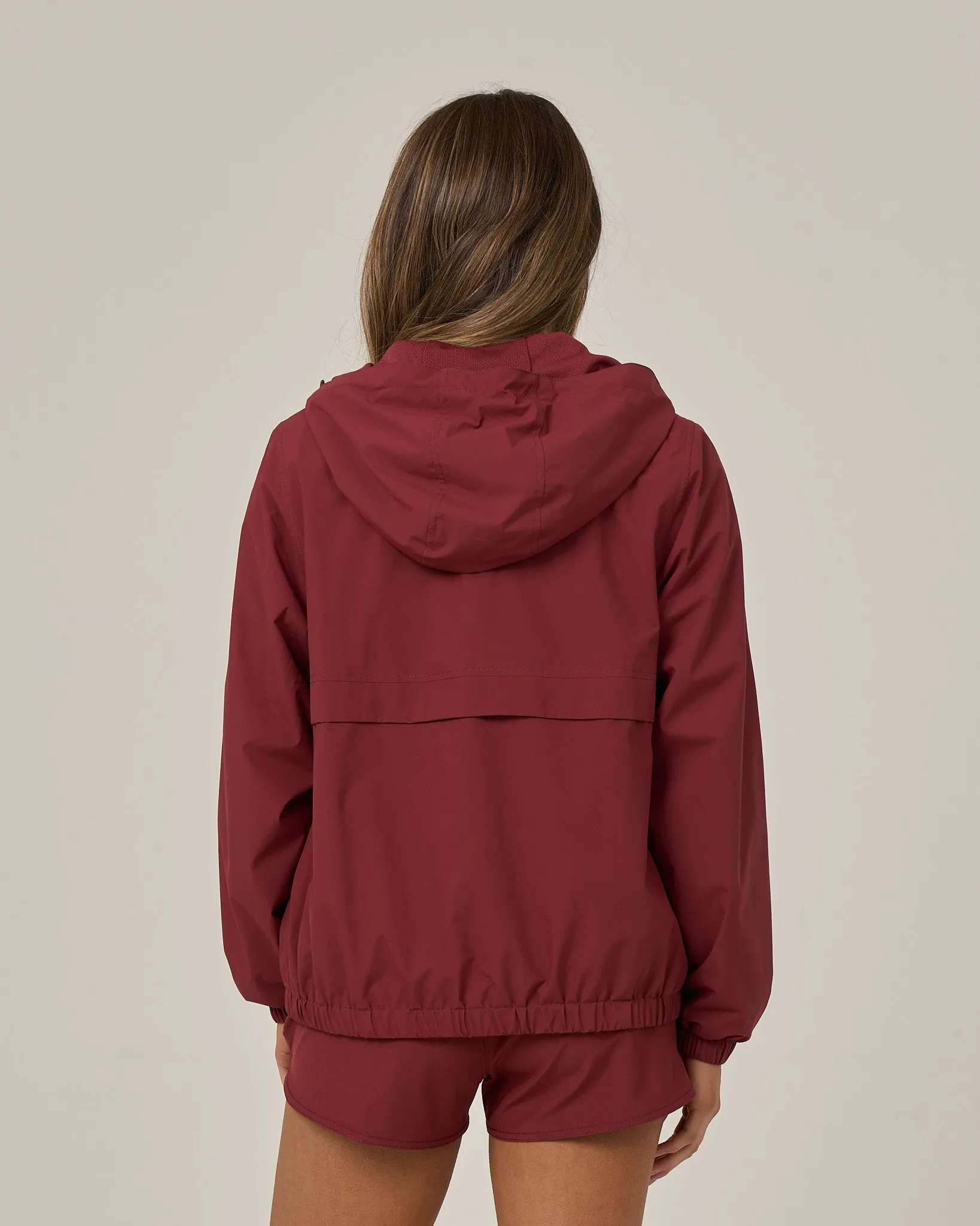 Barrier Windbreaker - Maroon sold by Salty Crew product image thumbnail 2