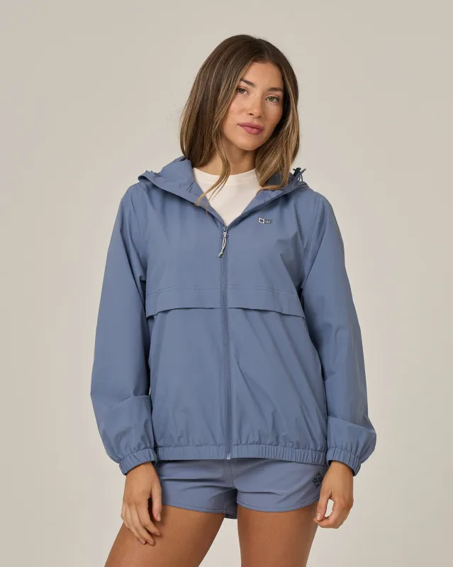 Barrier Windbreaker - Flint made by Salty Crew