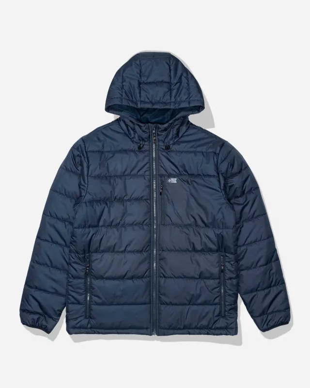 Barrier Hooded Jacket - Navy made by Salty Crew