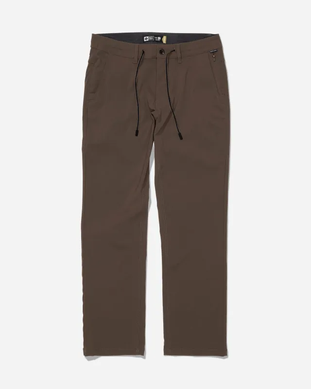 Transom Tech Pant - Washed Brown made by Salty Crew