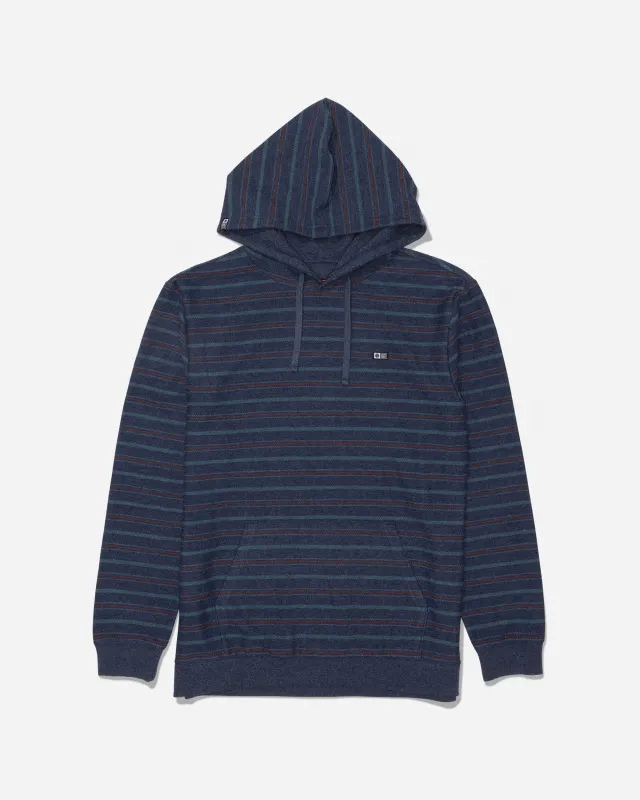 Crewser Fleece Hood - Midnight Navy made by Salty Crew