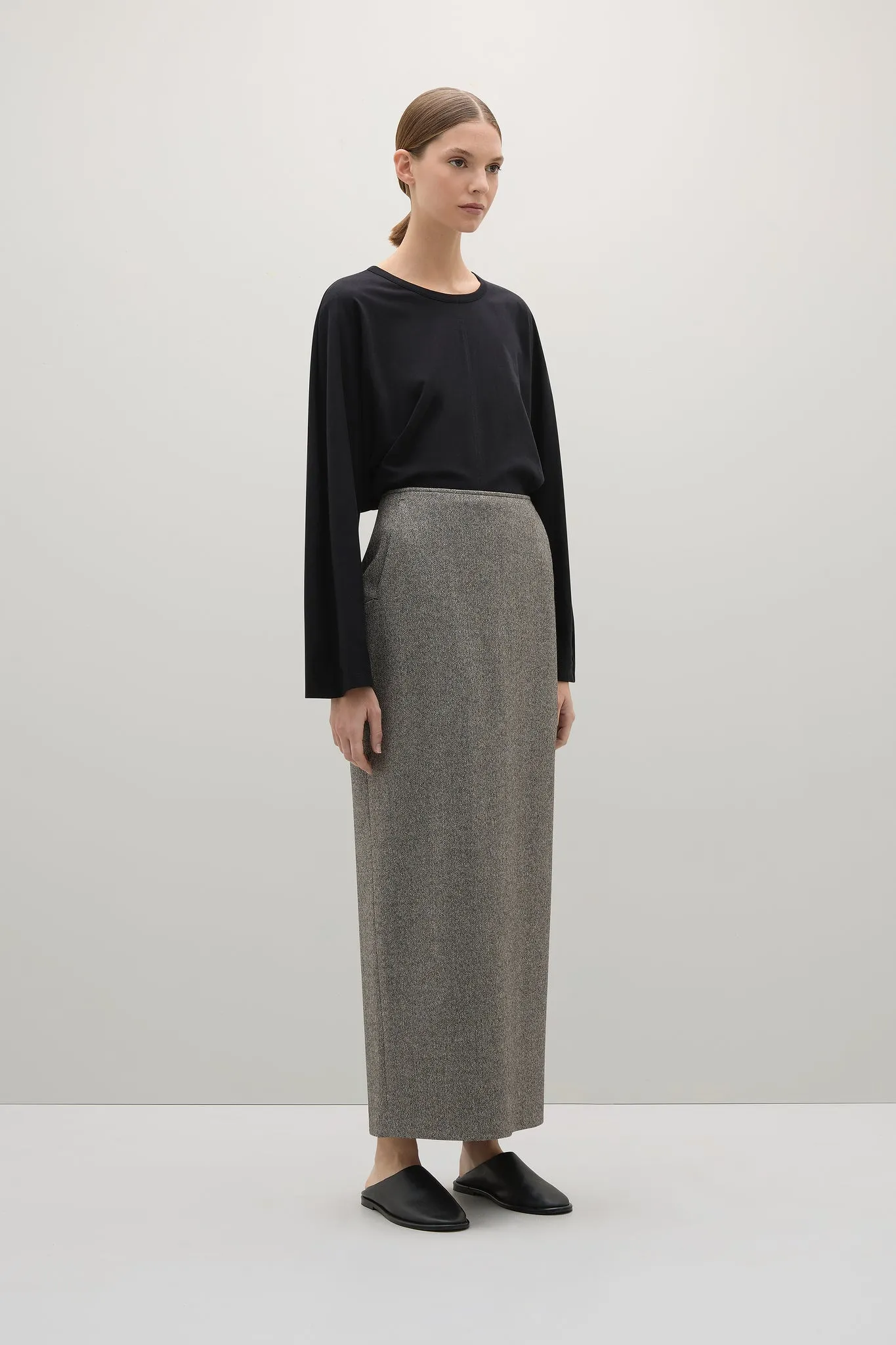 The Una Long Sleeve Top sold by A.EMERY product image thumbnail 2