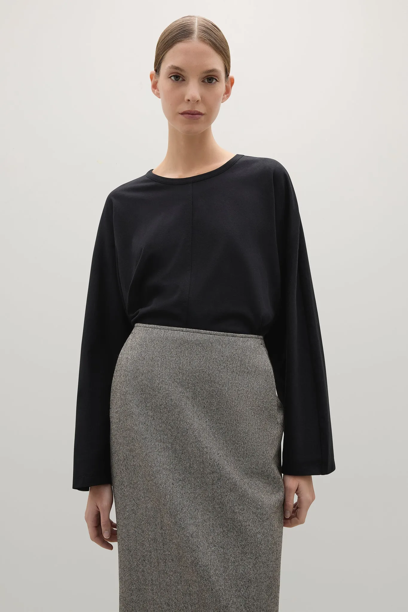 The Una Long Sleeve Top sold by A.EMERY product image thumbnail 4