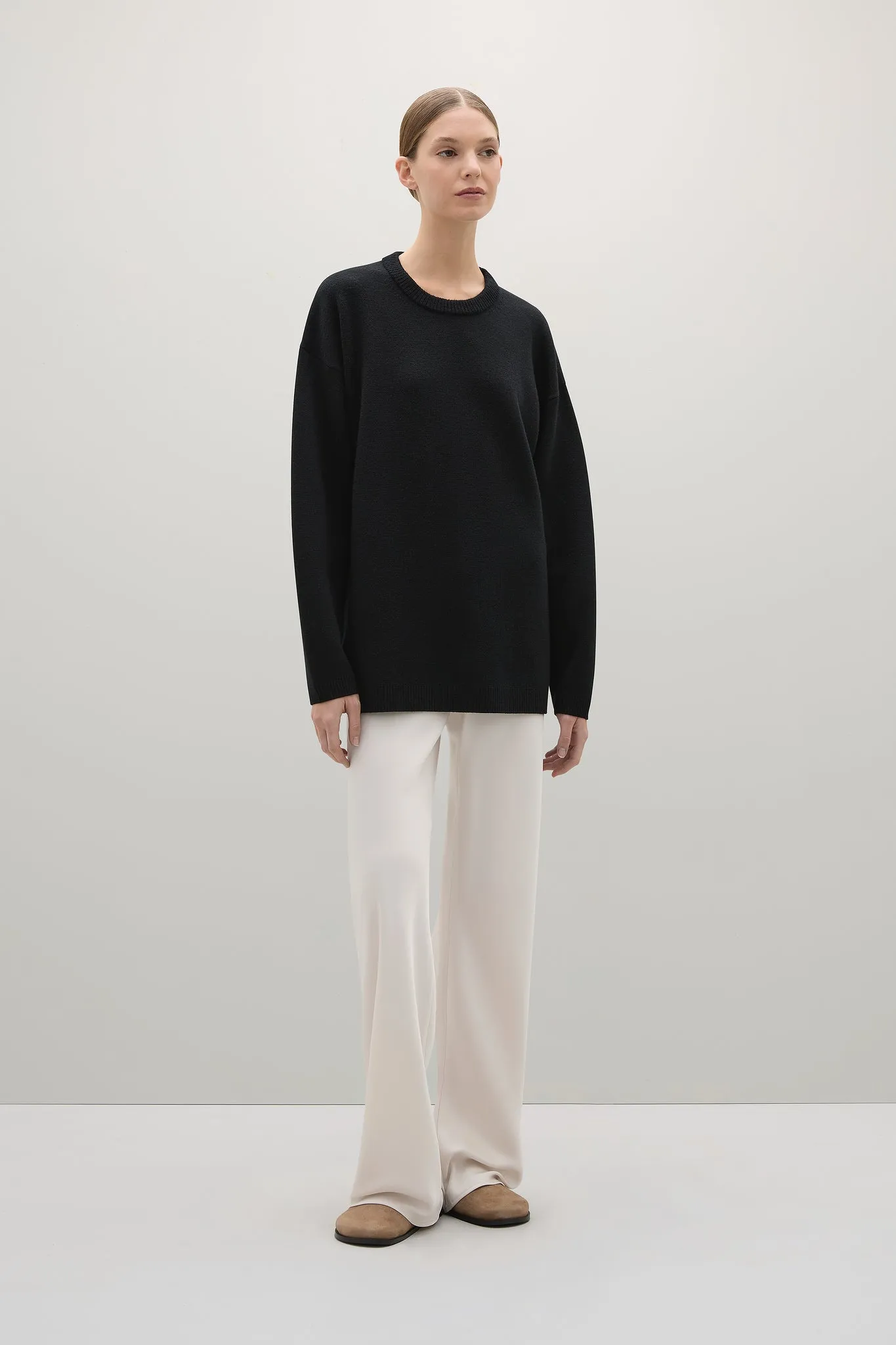 The Reid Crew Knit sold by A.EMERY product image thumbnail 2