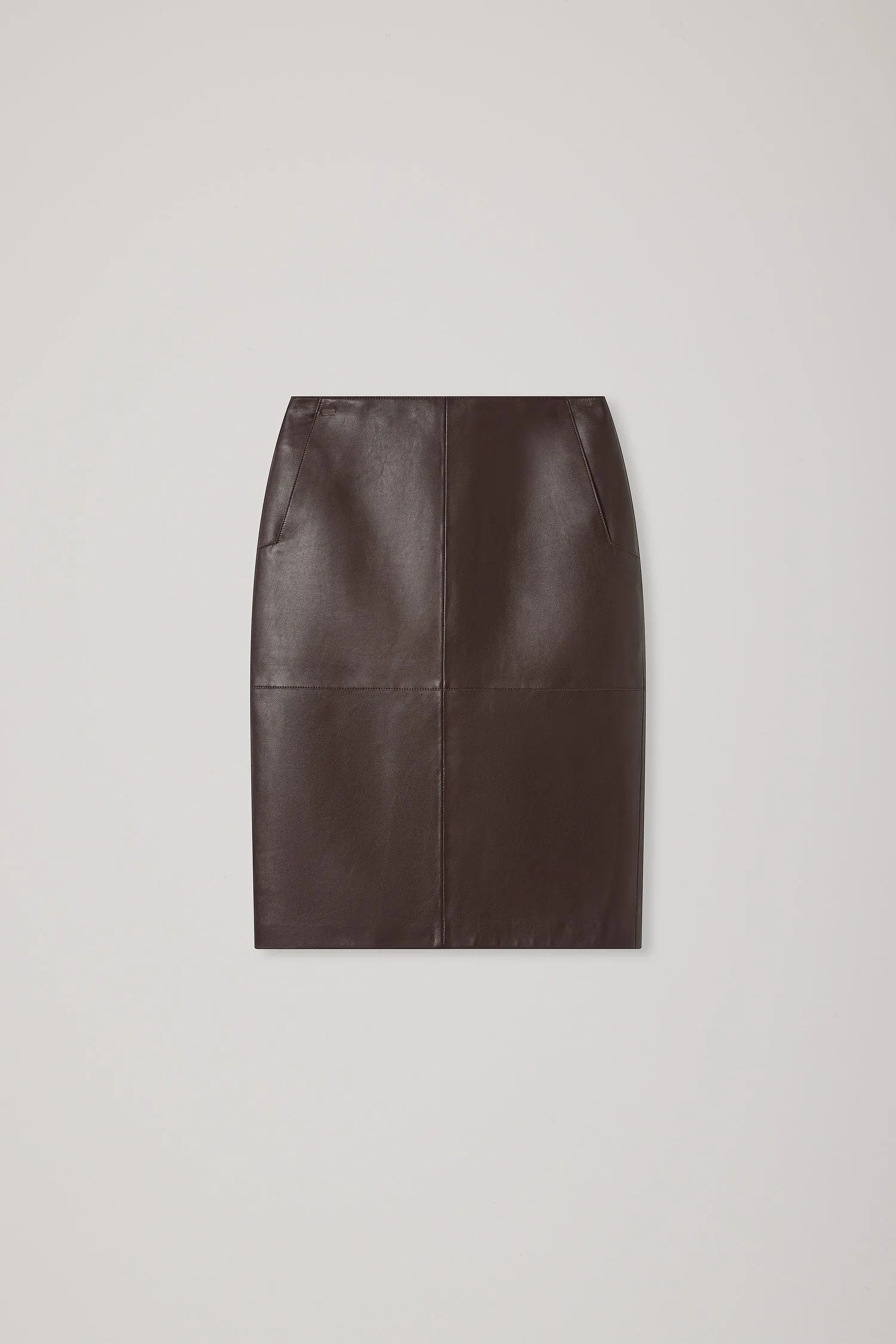 The Wright Leather Skirt sold by A.EMERY product image thumbnail 4