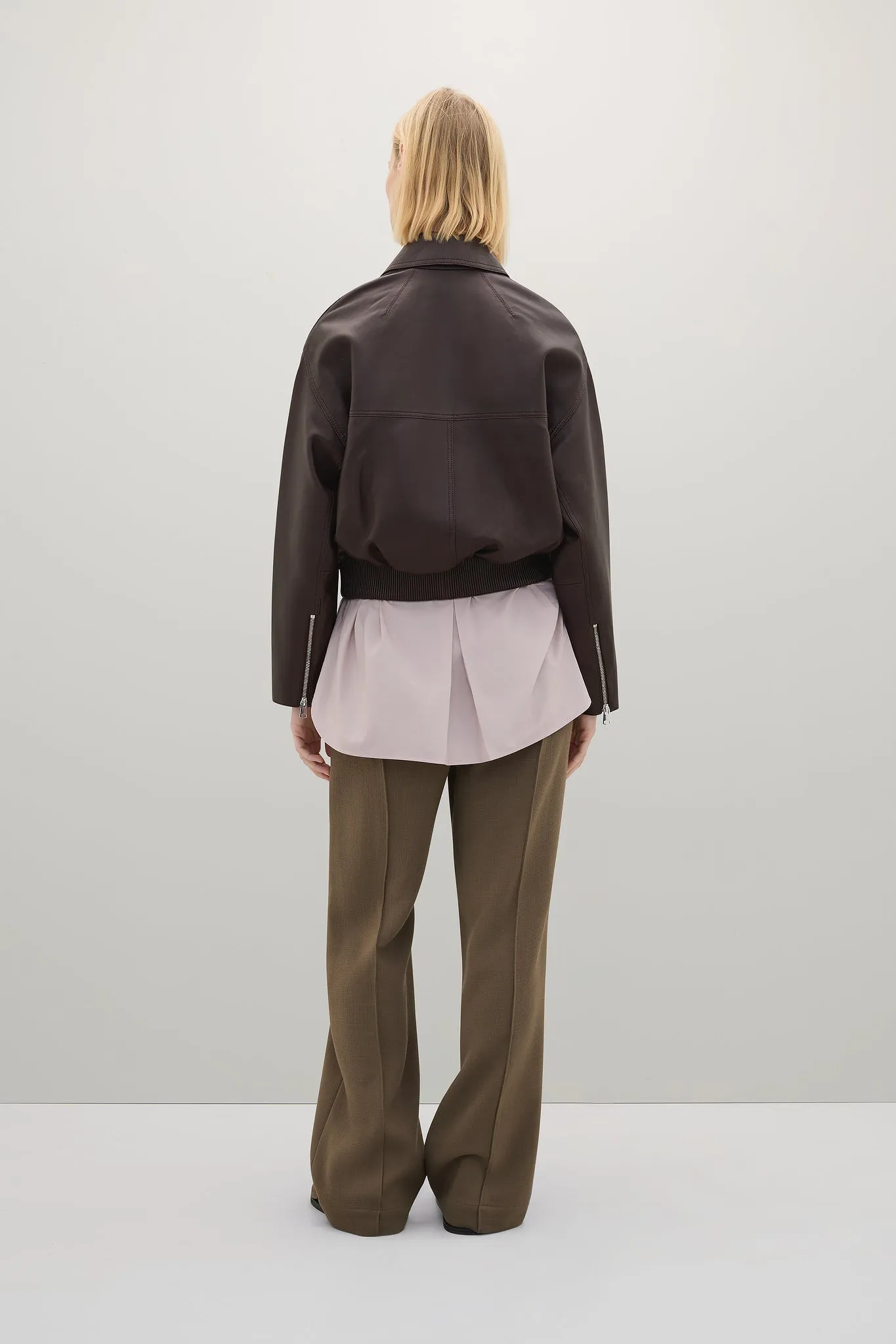 The Vroman Leather Jacket sold by A.EMERY product image thumbnail 3