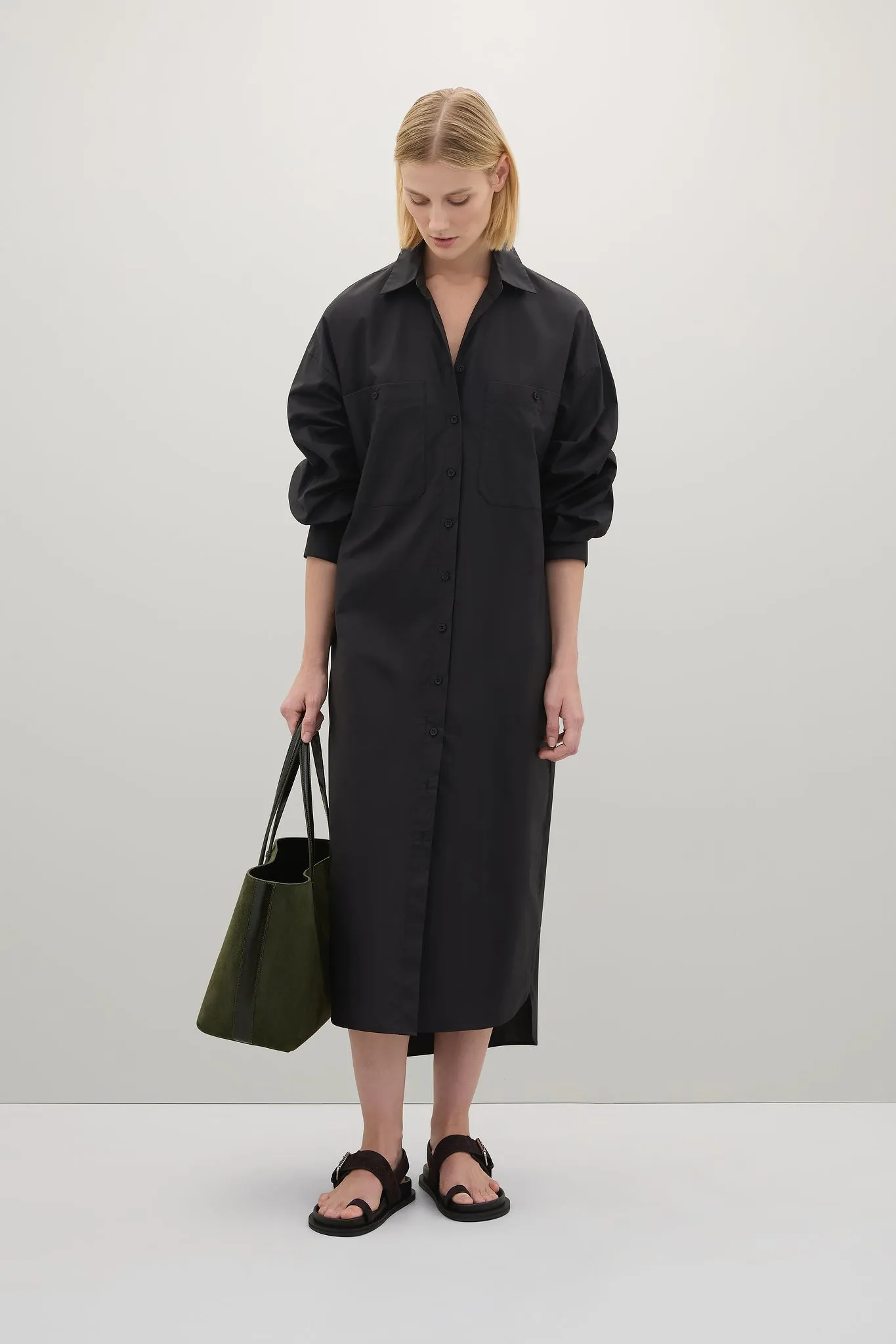 The Judd Shirt Dress sold by A.EMERY