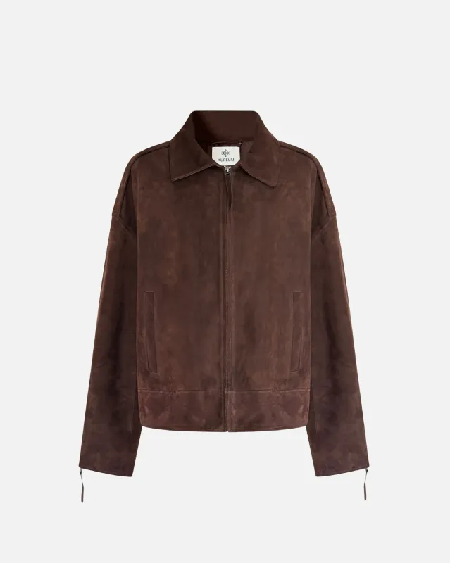 The Mercer Leather Jacket sold by Aureum Collective