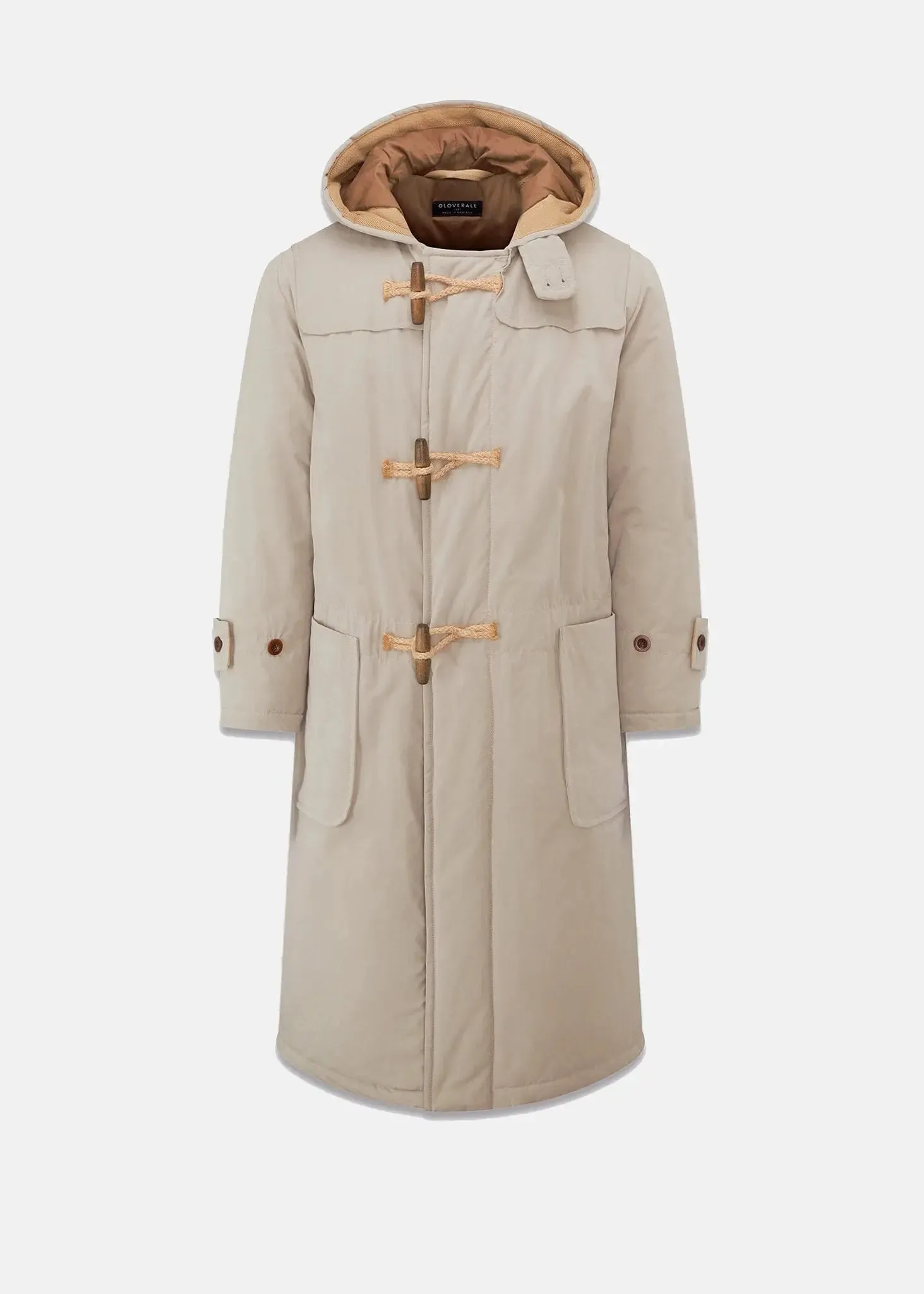 Men's Padded Duffle Coat Beige sold by Gloverall