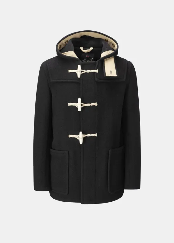 Men's Mid-Length Monty Duffle Coat Black (Archive) sold by Gloverall