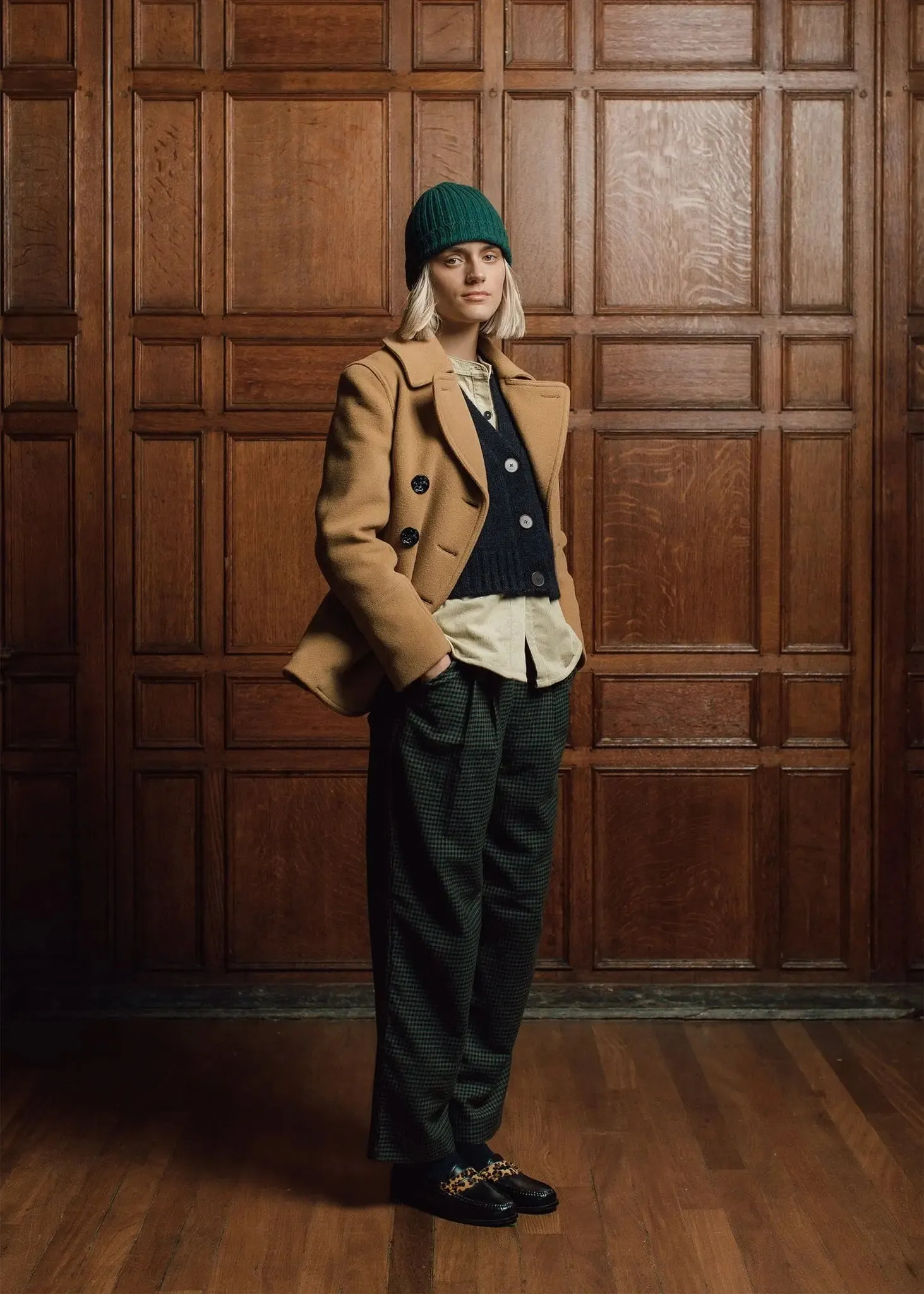 Women's Bronte Peacoat Camel sold by Gloverall product image thumbnail 3