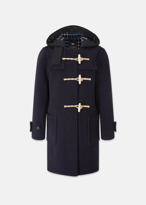 Women's Original Monty Duffle Coat FC Navy made by Gloverall