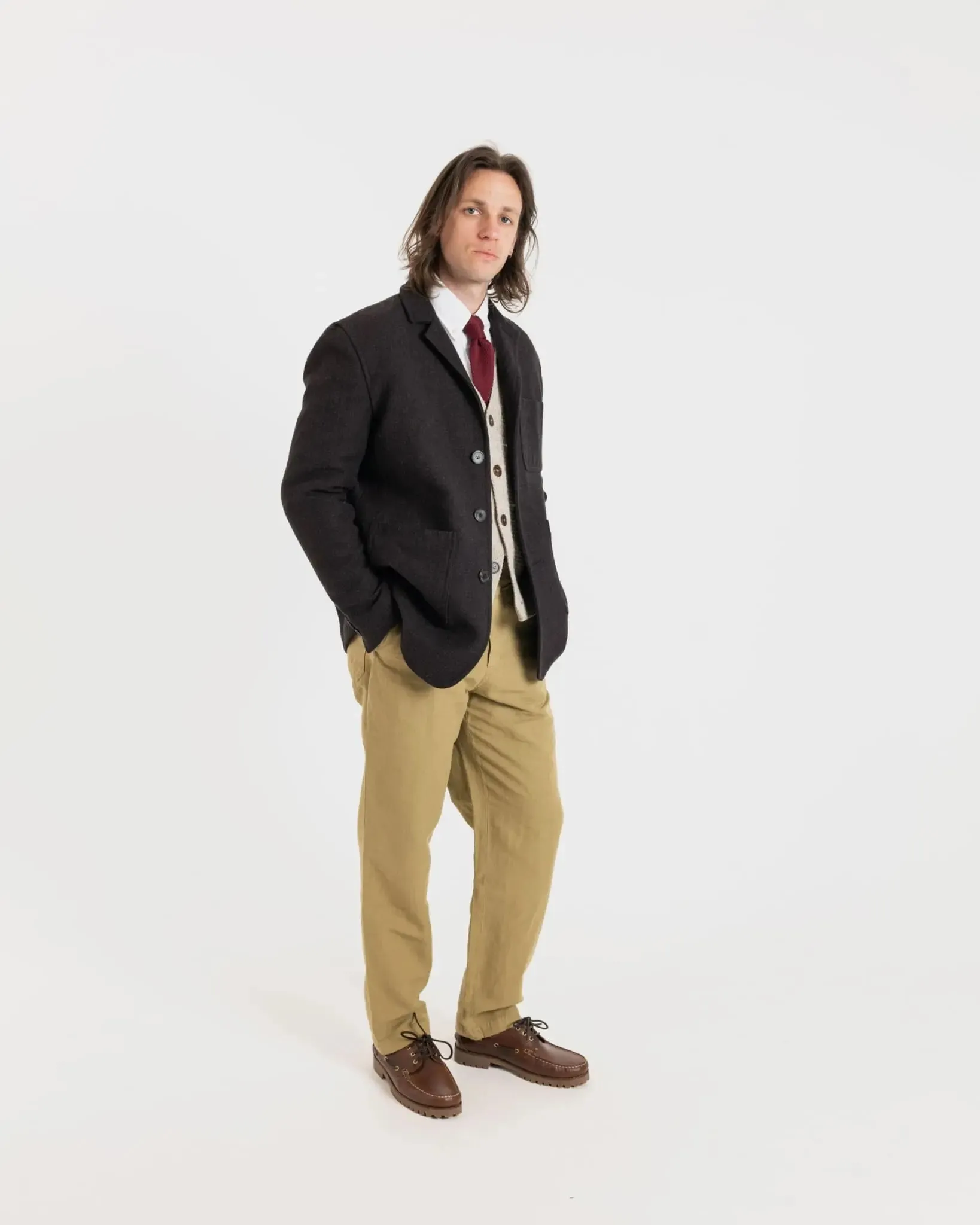 Men's Oscar Blazer Mulberry sold by Gloverall product image thumbnail 5