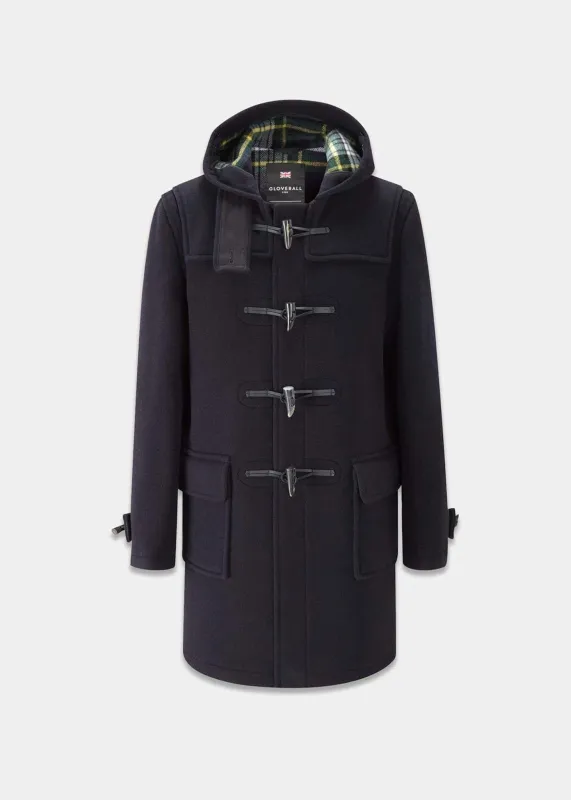 Men's Morris Duffle Coat Navy Dress Gordon sold by Gloverall