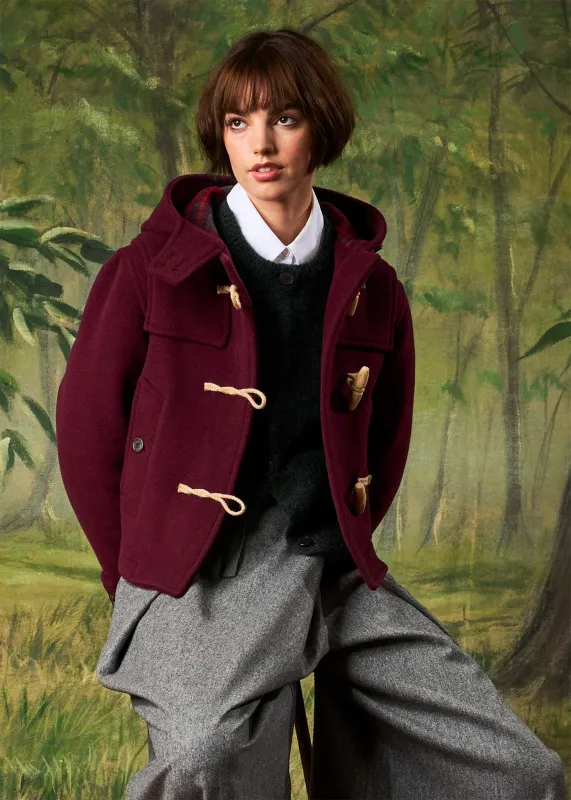 Women's Shelley Duffle Jacket FC Burgundy sold by Gloverall