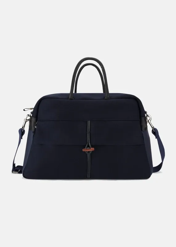 Unisex Gloverall x Minnessak Weekend Bag Navy made by Gloverall